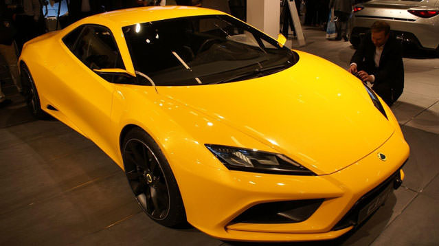 Lotus'un Paris'te tanıttığı modeller