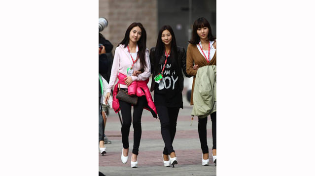 Kore GP pit güzelleri