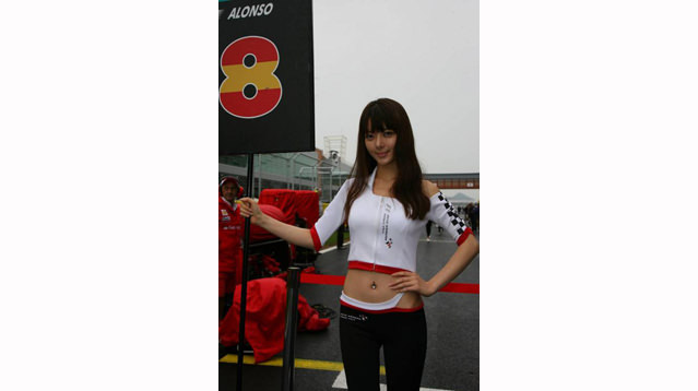 Kore GP pit güzelleri