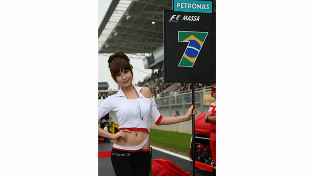 Kore GP pit güzelleri