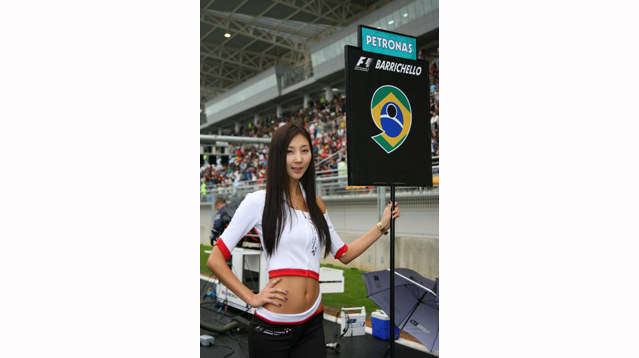 Kore GP pit güzelleri