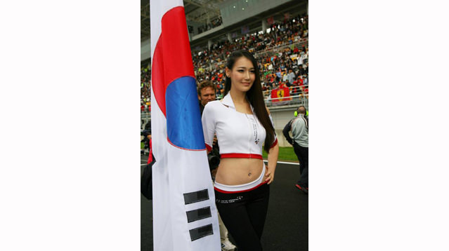 Kore GP pit güzelleri