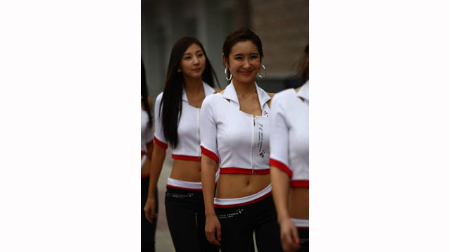 Kore GP pit güzelleri