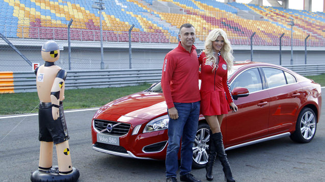Victoria Silvstedt Volvo S60