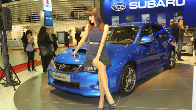 Autoshow'un en güzel kızları