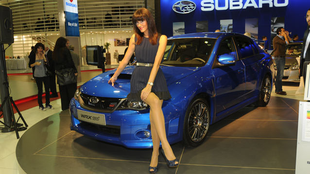 Autoshow'un en güzel kızları