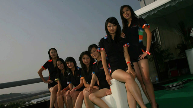 A1 GP'nin güzelleri