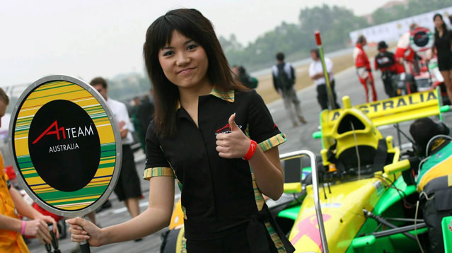 A1 GP'nin güzelleri