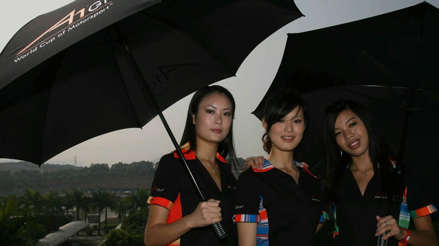 A1 GP'nin güzelleri