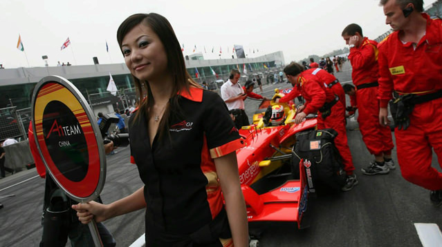 A1 GP'nin güzelleri