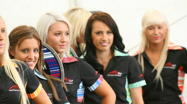 A1 GP'nin güzelleri