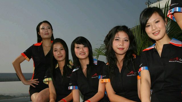 A1 GP'nin güzelleri