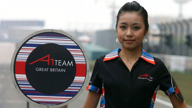 A1 GP'nin güzelleri