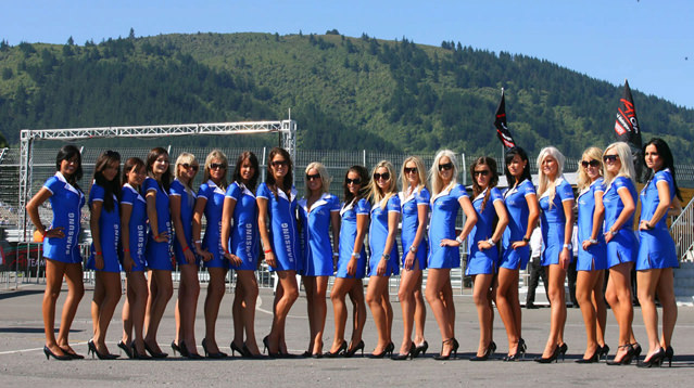 A1 GP'nin güzelleri