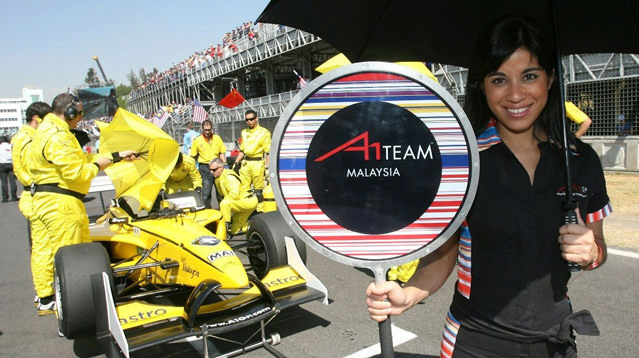 A1 GP'nin güzelleri