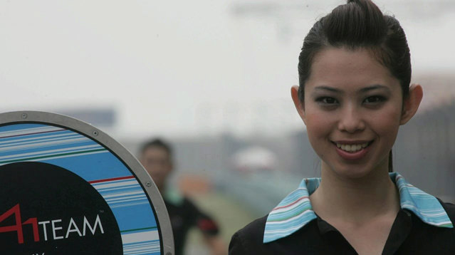 A1 GP'nin güzelleri