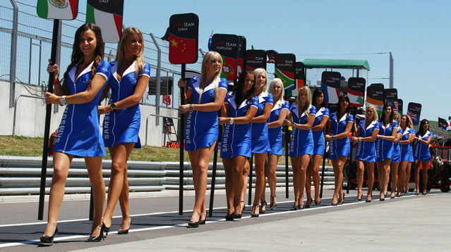 A1 GP'nin güzelleri