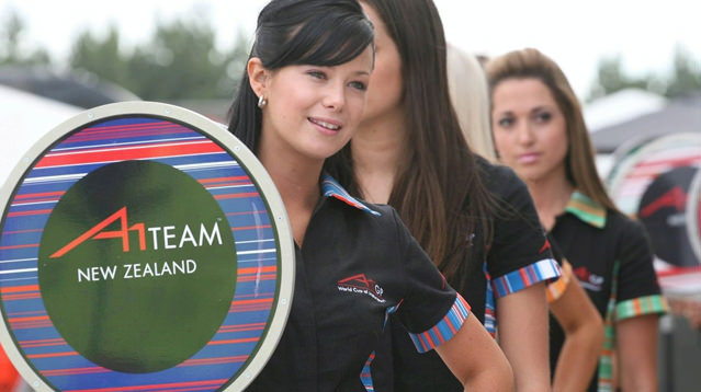 A1 GP'nin güzelleri