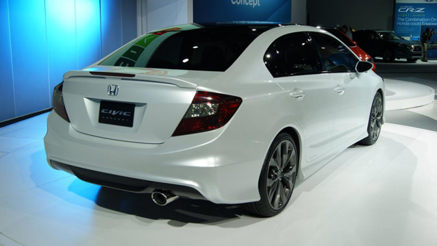 Honda Civic Si Coupe and Civic Sedan Concept