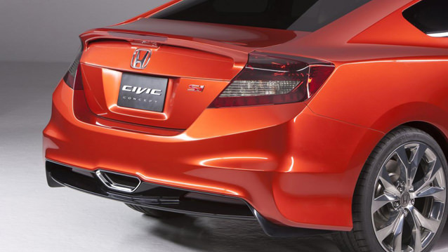 Honda Civic Si Coupe and Civic Sedan Concept
