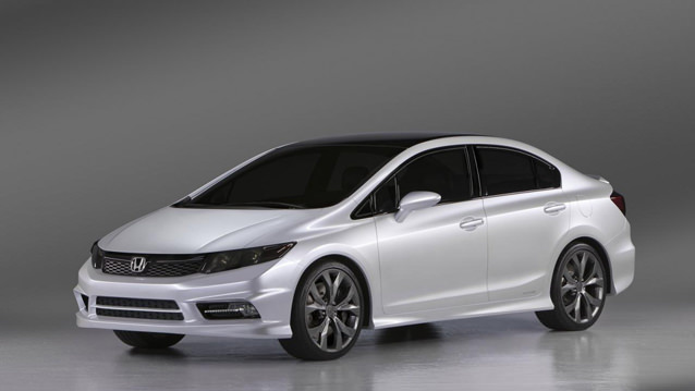 Honda Civic Si Coupe and Civic Sedan Concept