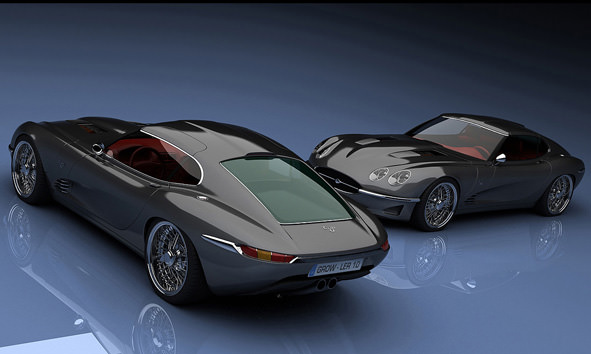 Jaguar E-Type'ın anısı