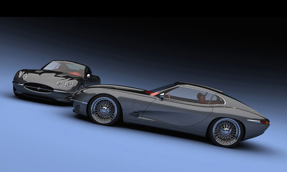 Jaguar E-Type'ın anısı