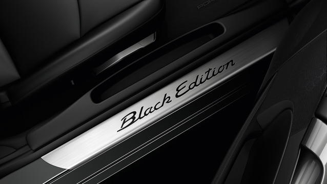 Porsche Cayman S Black Edition