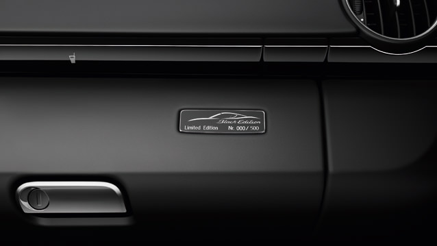 Porsche Cayman S Black Edition