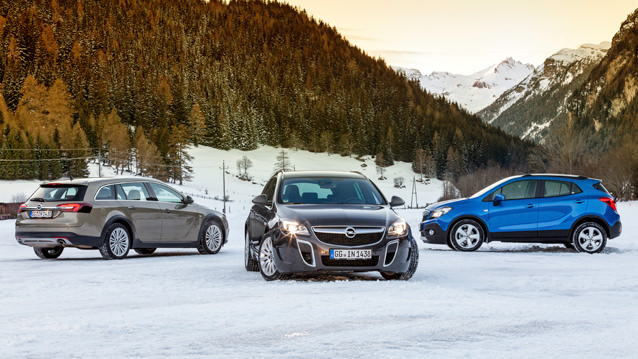 Opel'in 4X4'leri