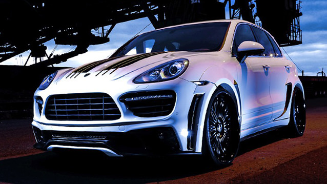 Modifiyeli Porsche Cayenne