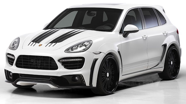 Modifiyeli Porsche Cayenne