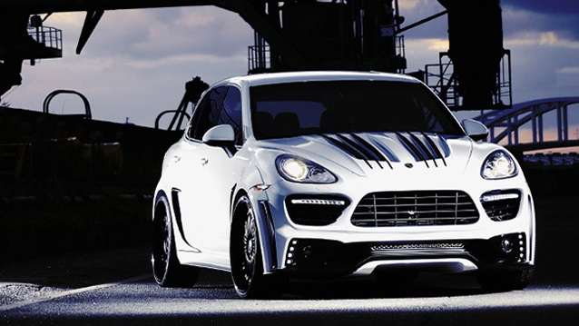 Modifiyeli Porsche Cayenne
