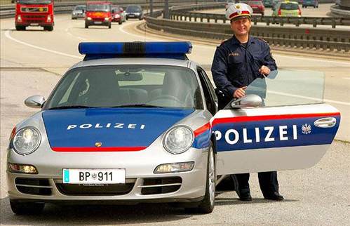 En hızlı polis otomobilleri
