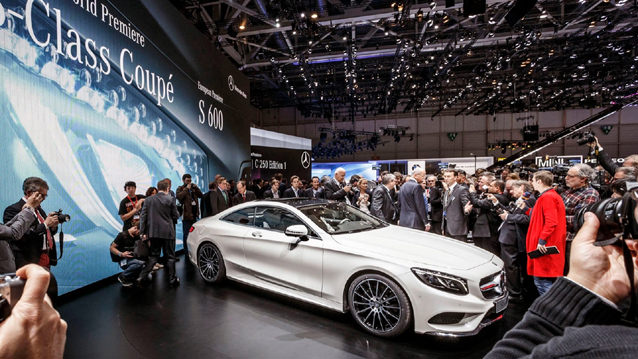 Mercedes-Benz S Coupe Cenevre'de