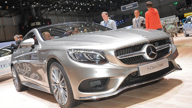 Mercedes-Benz S Coupe Cenevre'de