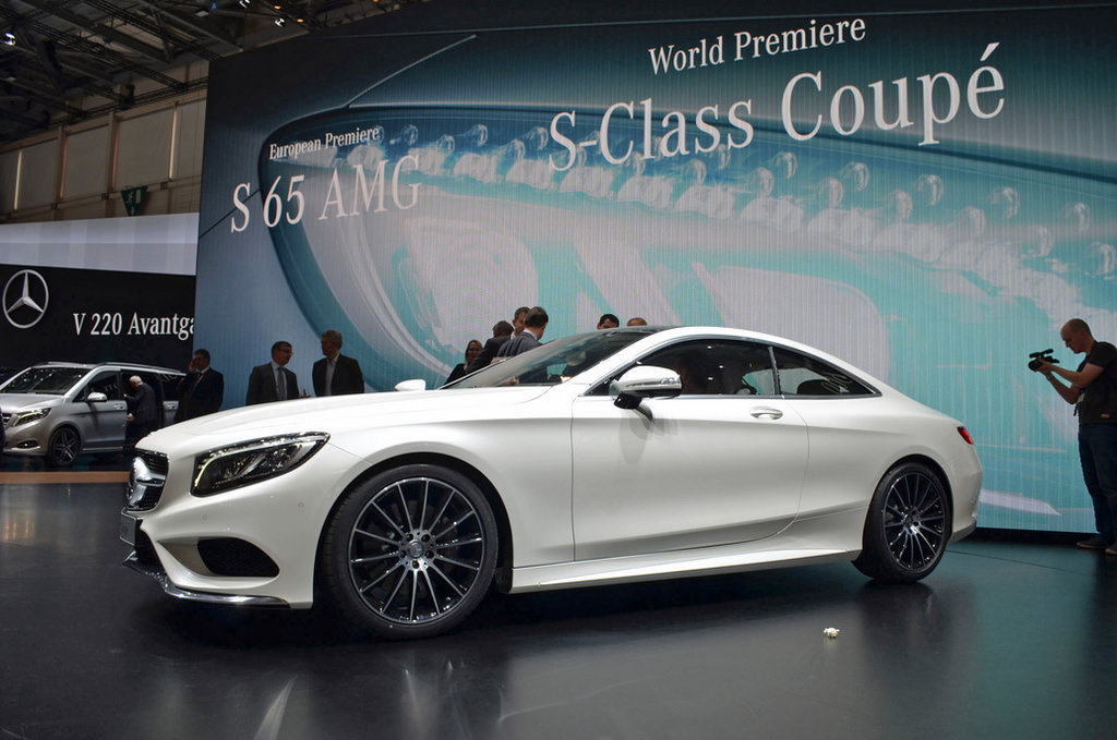 Mercedes-Benz S Coupe Cenevre'de