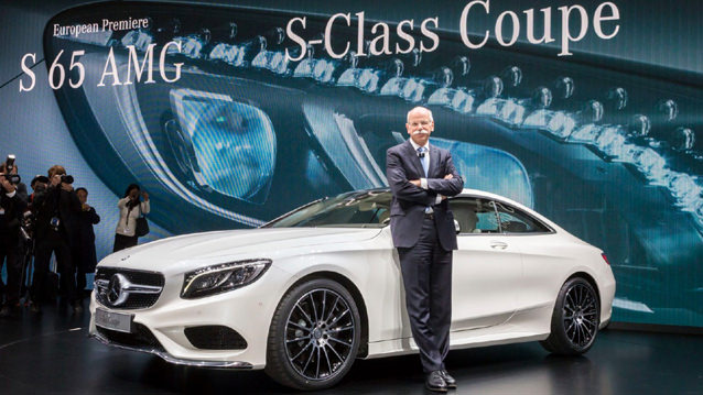 Mercedes-Benz S Coupe Cenevre'de