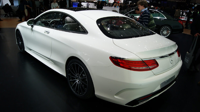 Mercedes-Benz S Coupe Cenevre'de