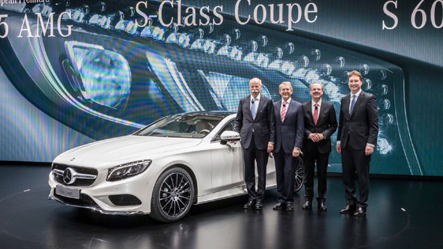 Mercedes-Benz S Coupe Cenevre'de