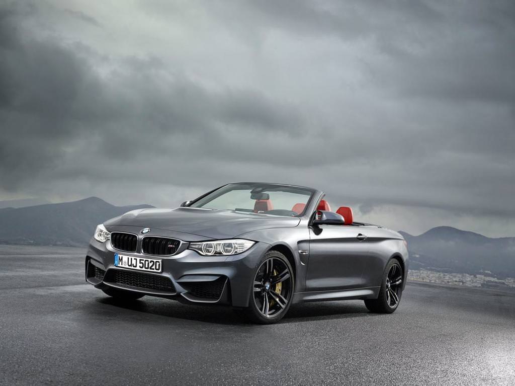 BMW M4 Üstünü Açtı