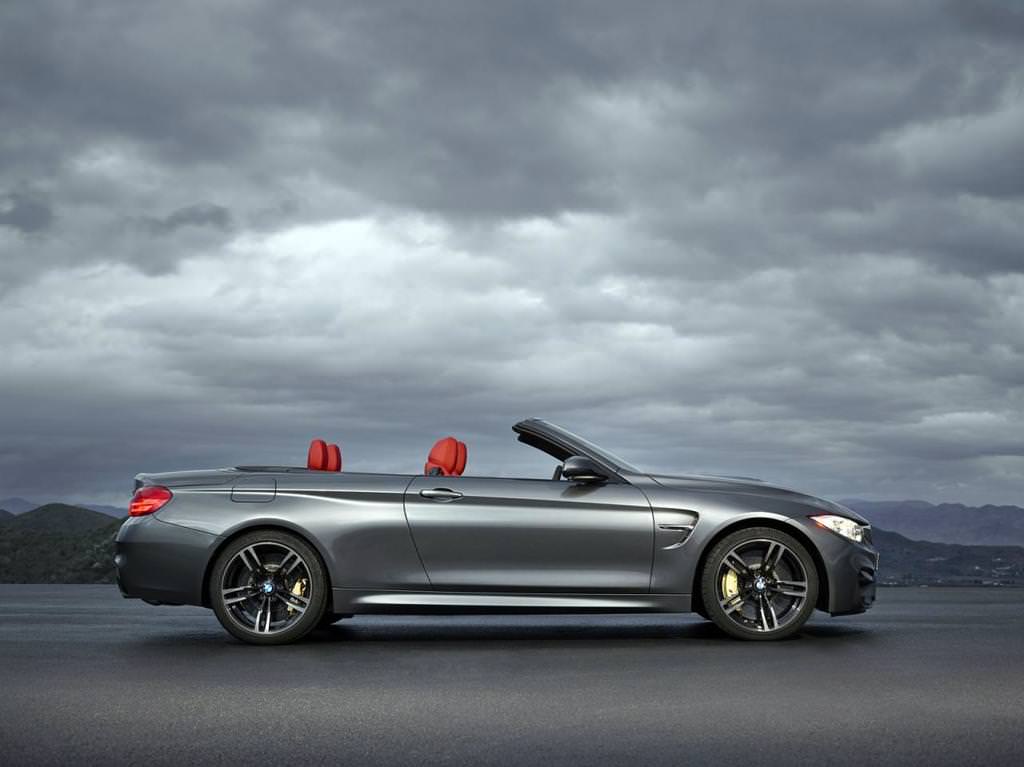 BMW M4 Üstünü Açtı