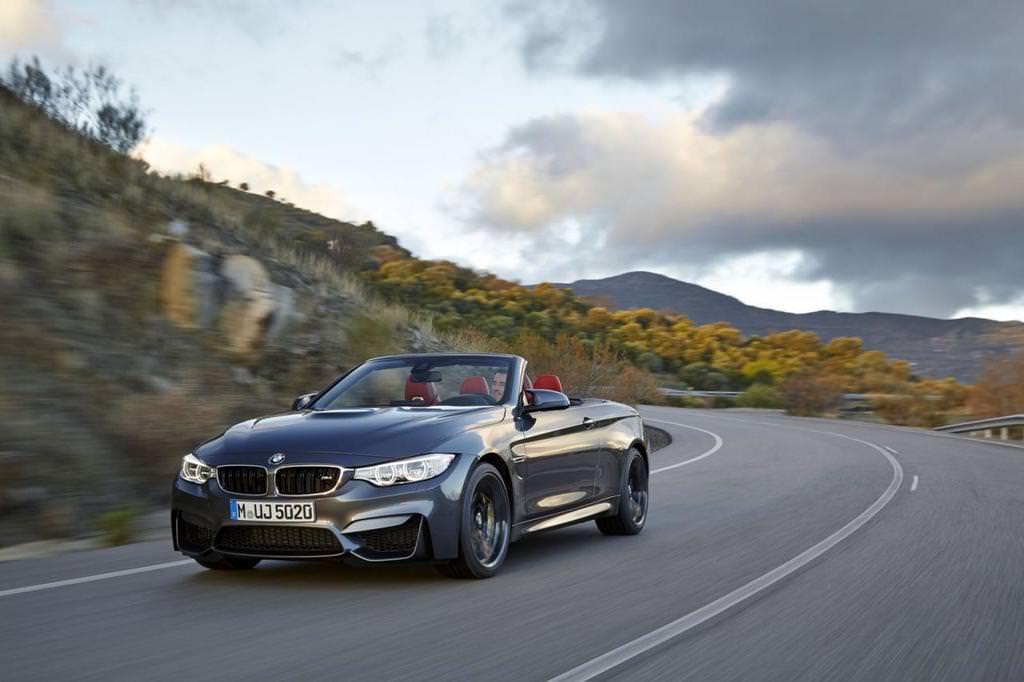 BMW M4 Üstünü Açtı