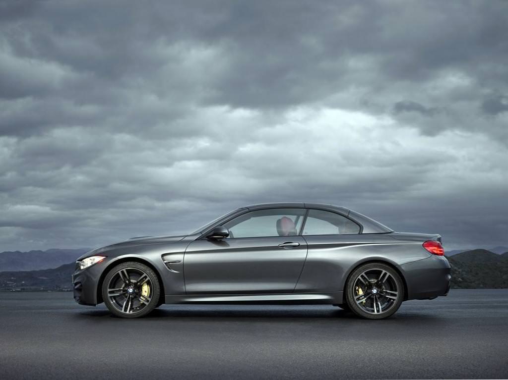 BMW M4 Üstünü Açtı