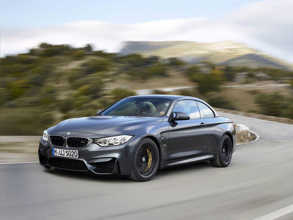 BMW M4 Üstünü Açtı