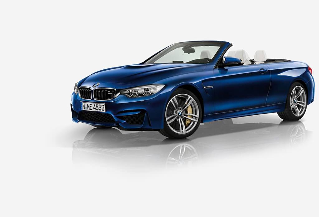 BMW M4 Üstünü Açtı