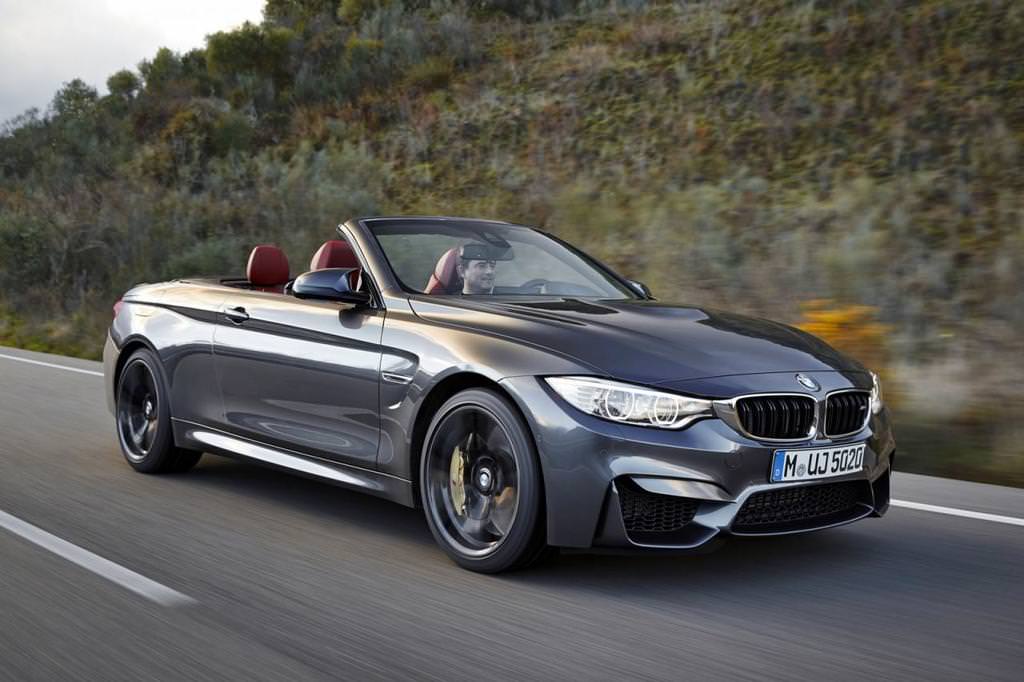 BMW M4 Üstünü Açtı