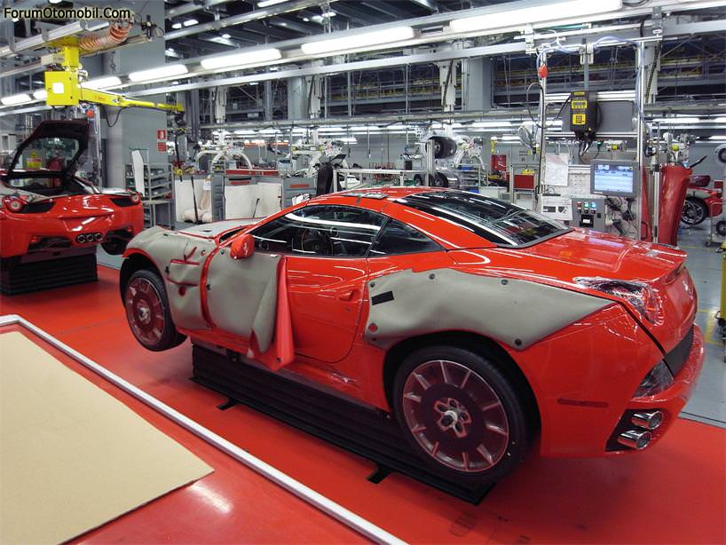 Ferrari'nin Görkemli Fabrikası