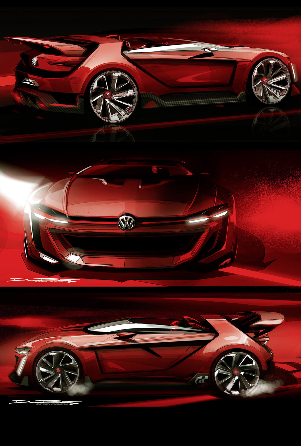 Geleceğin Volkswagen'i GTI Roadster