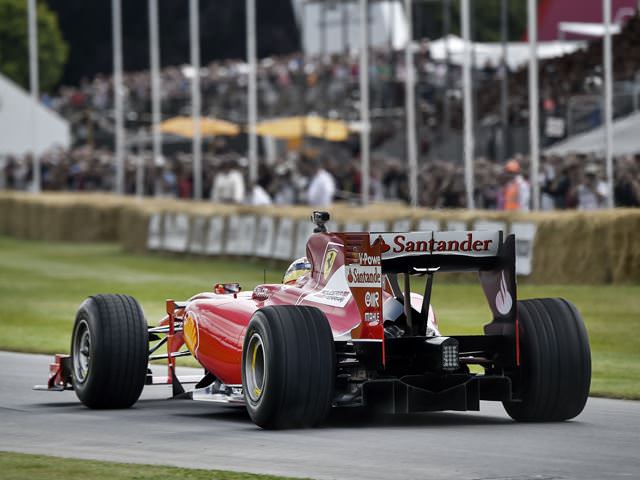 Goodwood Festivaline Ferrari Damgasını Vurdu